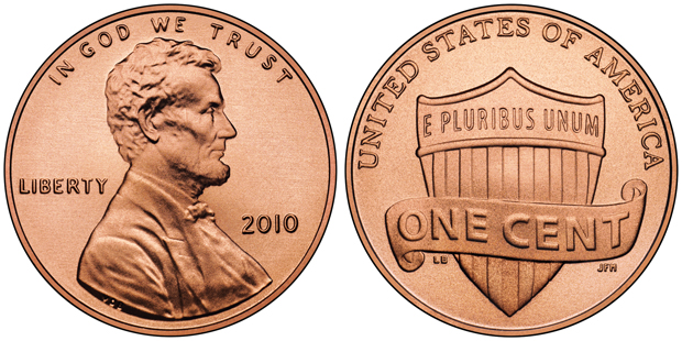 Lincoln Penny since 2010